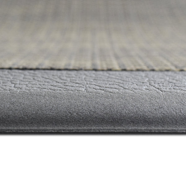 Ergonomic Anti Fatigue Memory Foam Mat in Stone iCustomRug