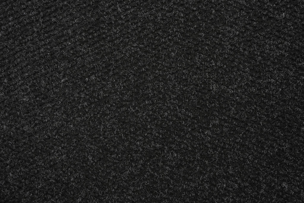 Spartan Weather Warrior Duty Indoor/Outdoor Utility Berber Loop Carpet Runner, Mats, 3' in Black
