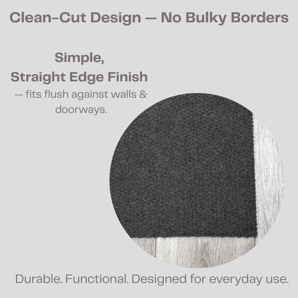 Spartan Weather Warrior Duty Indoor/Outdoor Utility Berber Loop Carpet Runner, Mats, 3' in Brown