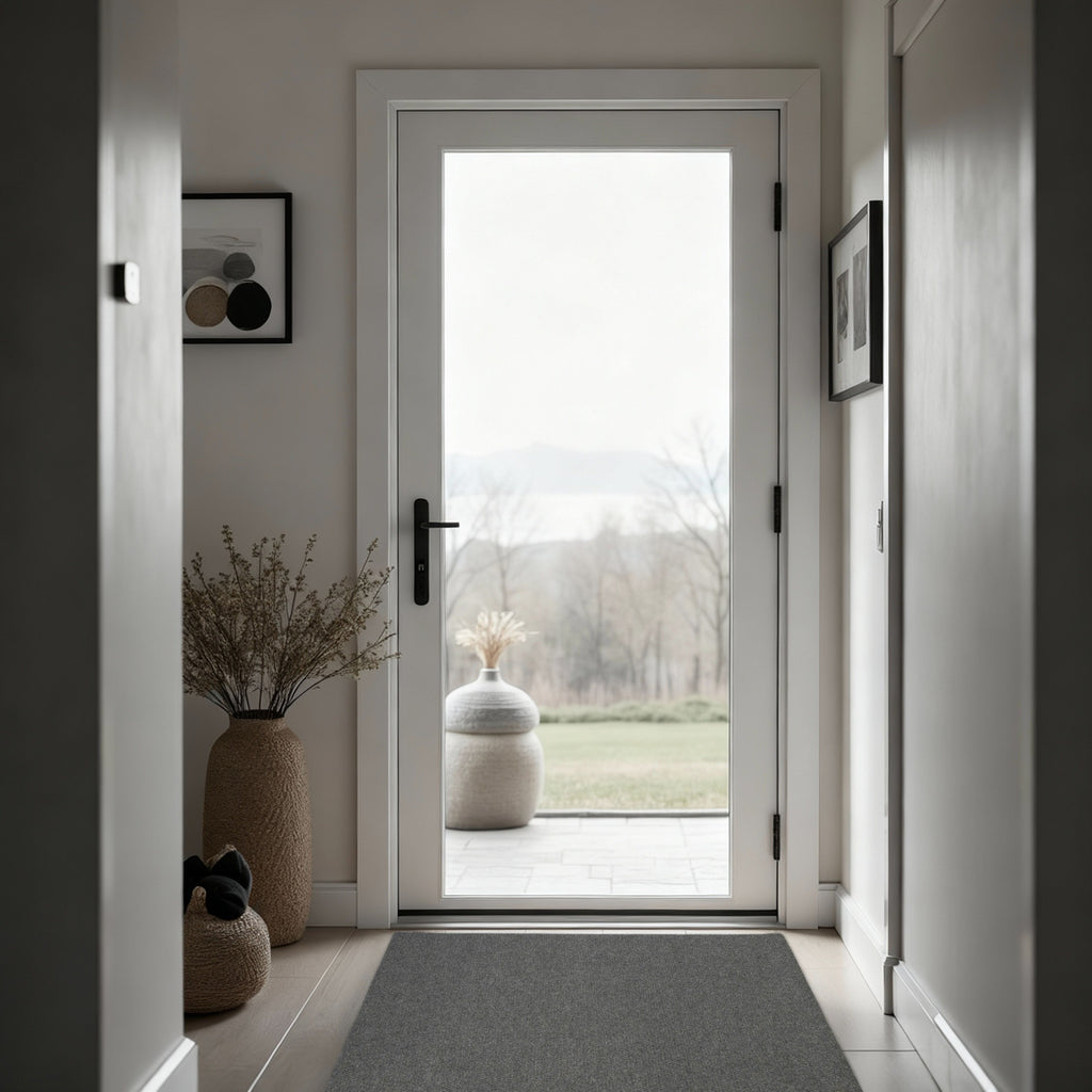 Spartan Weather Warrior Duty Indoor/Outdoor Utility Berber Loop Carpet Runner, Mats, 3' in Brown