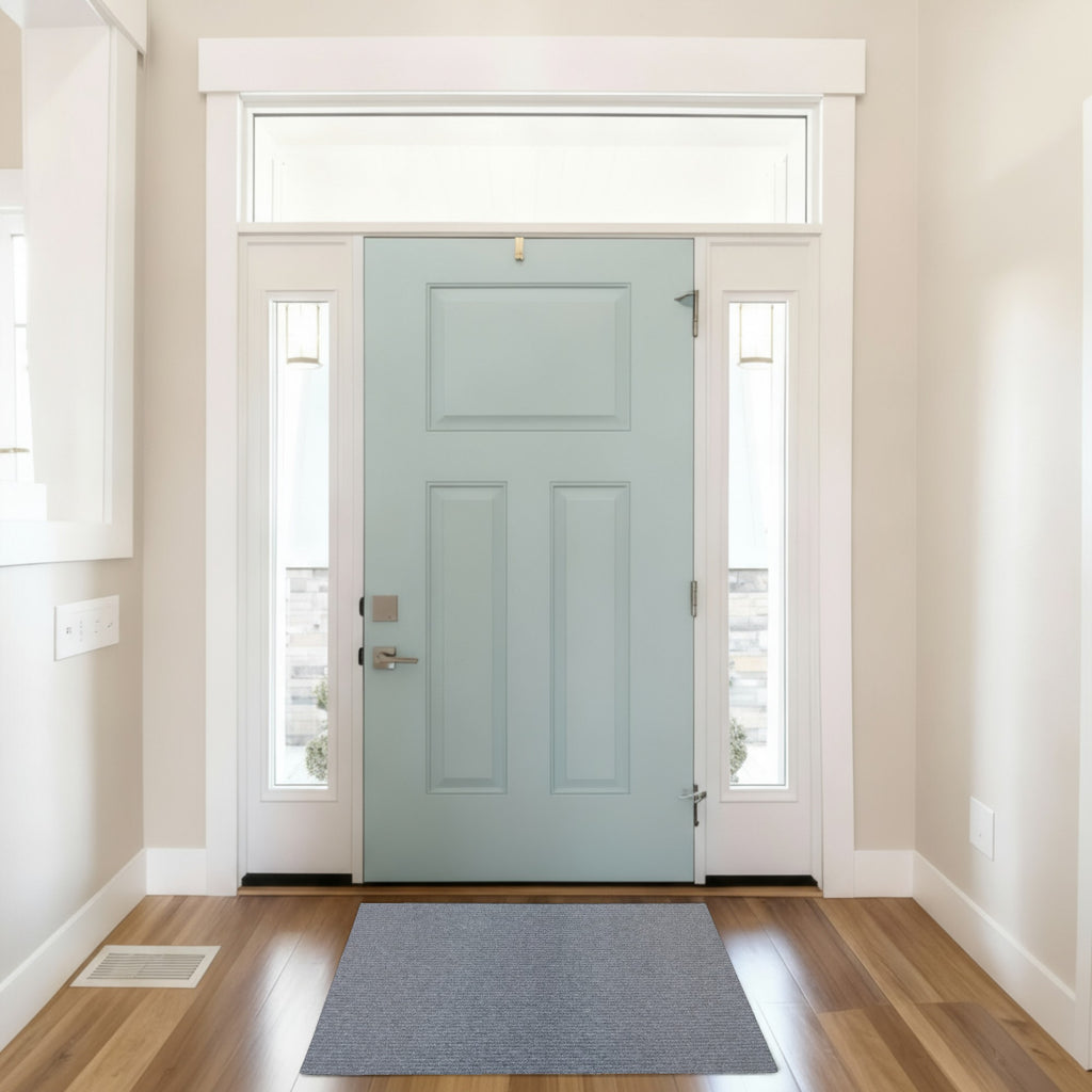 3X4 Carpet Door Mat 3ft x 4 ft Entryway Stylish, Clean and Minimalist Design, Designed for Easy Cleaning with Busy Families, and Pet Owners in mind.