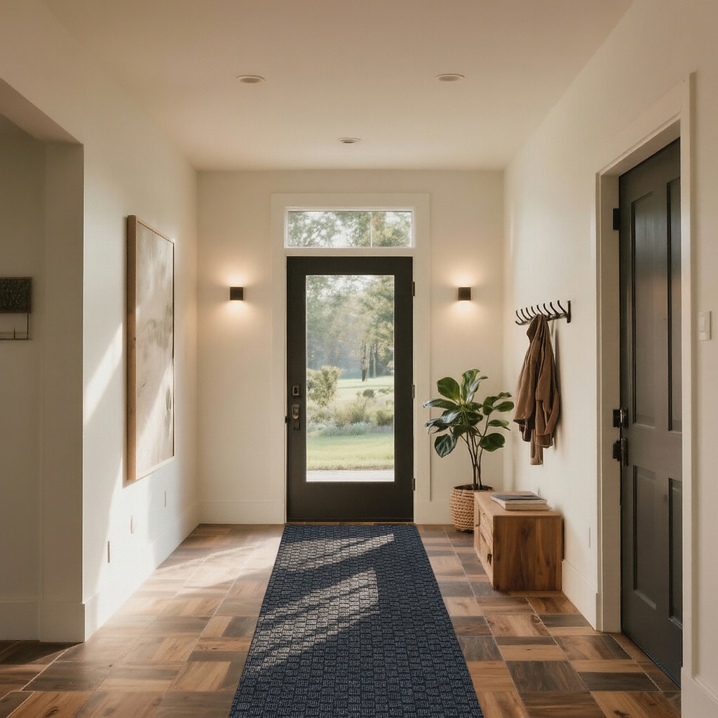 Weather Warrior Heavy Duty Interior/Exterior Utility Mats, Runners, Rubber Backing (3' and 4' Widths)