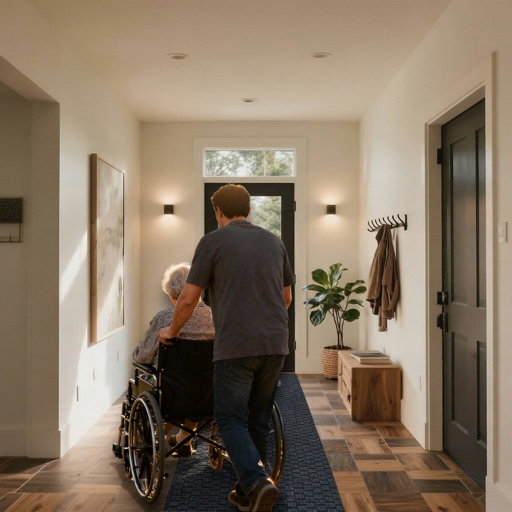 Weather Warrior Heavy Duty Interior/Exterior Utility Mats, Runners, Rubber Backing (3' and 4' Widths)