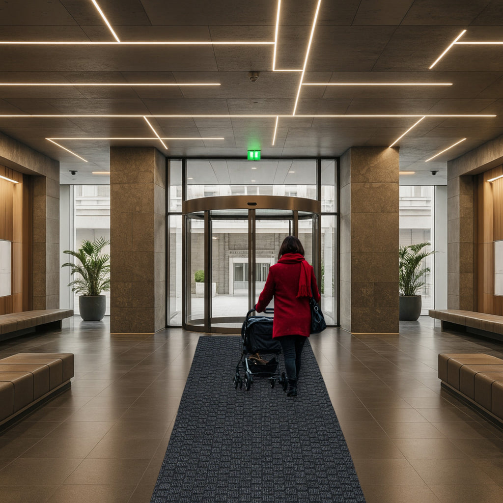 Weather Warrior Heavy Duty Interior/Exterior Utility Mats, Runners, Rubber Backing (3' and 4' Widths)