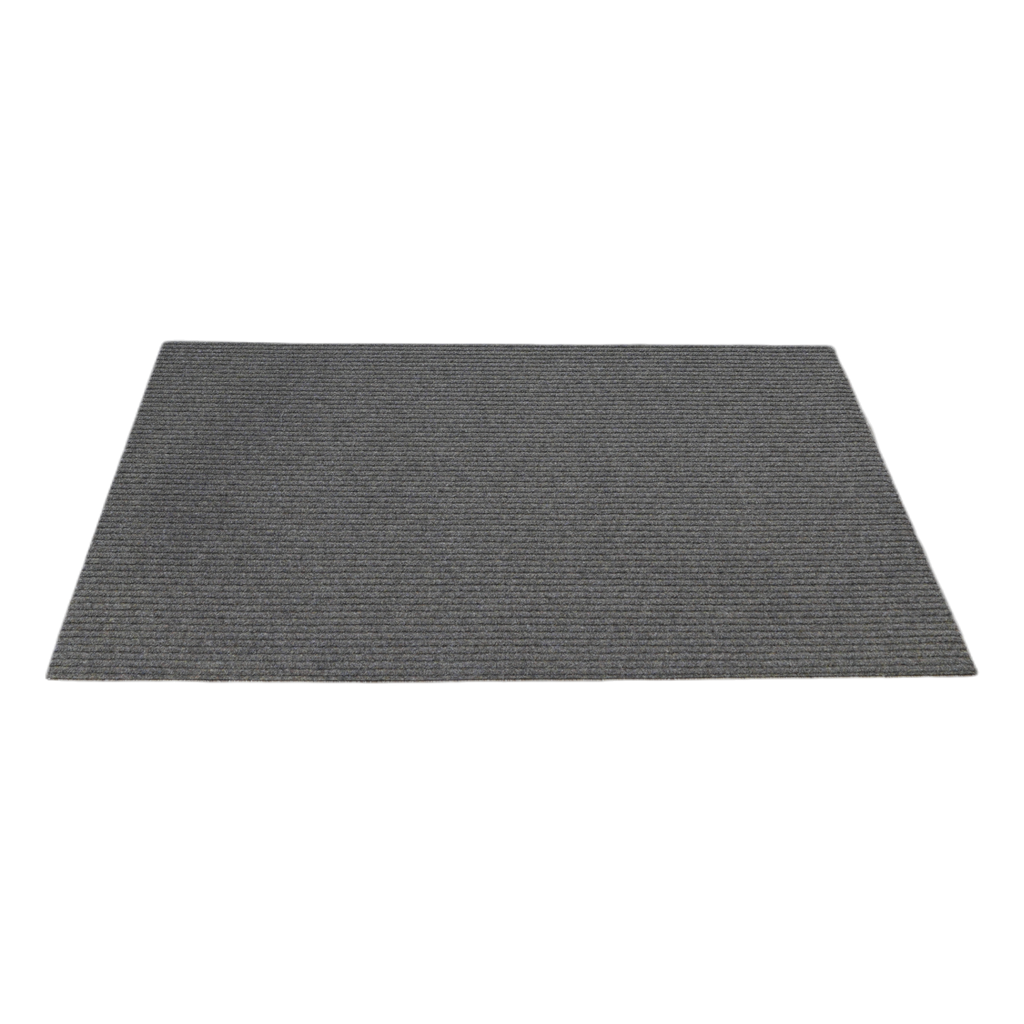 Brown Carpet Door Mat Ribbed Utility Mat for Entryway Non Slip Door Mat Minimalist Home Decor Winter Floor 