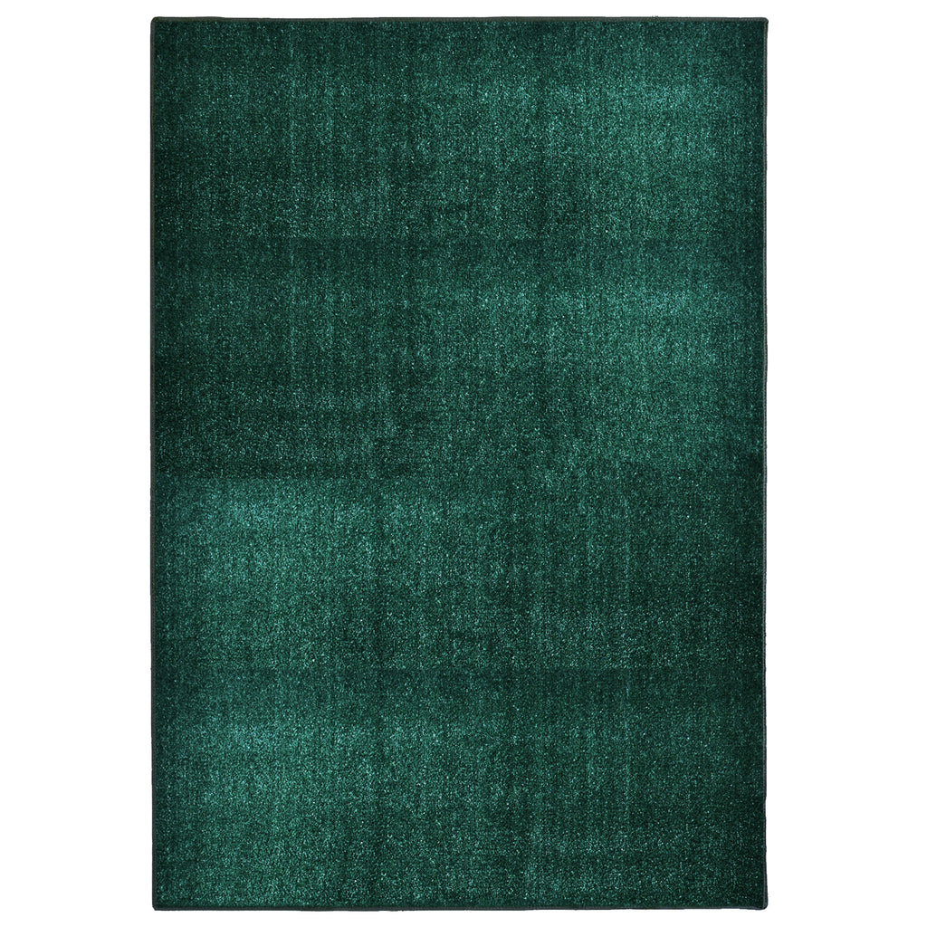 Indoor/Outdoor Artificial Turf Area Rug in Emerald