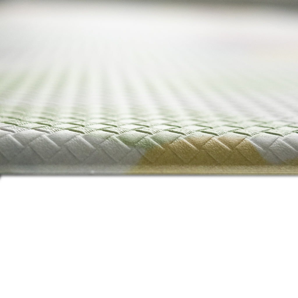 Ergonomic Anti Fatigue Mat, Colorful Memory Foam Comfort Mat in Summer Floral
